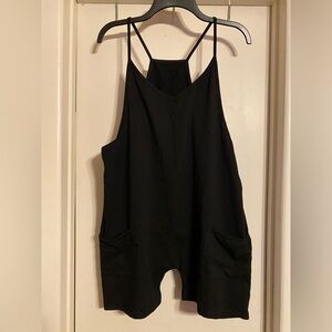 Cotton shorts romper